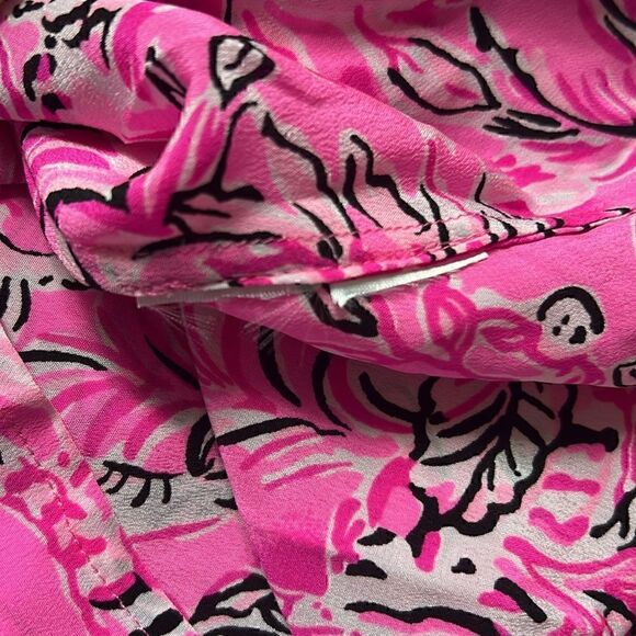 Lilly Pulitzer Elsa Top in ‘Plumeria Pink Purposefully Pink’ - Picture 6 of 10